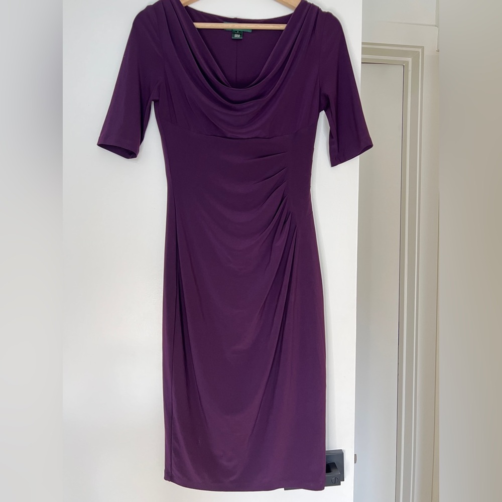Ralph Lauren Purple Dress